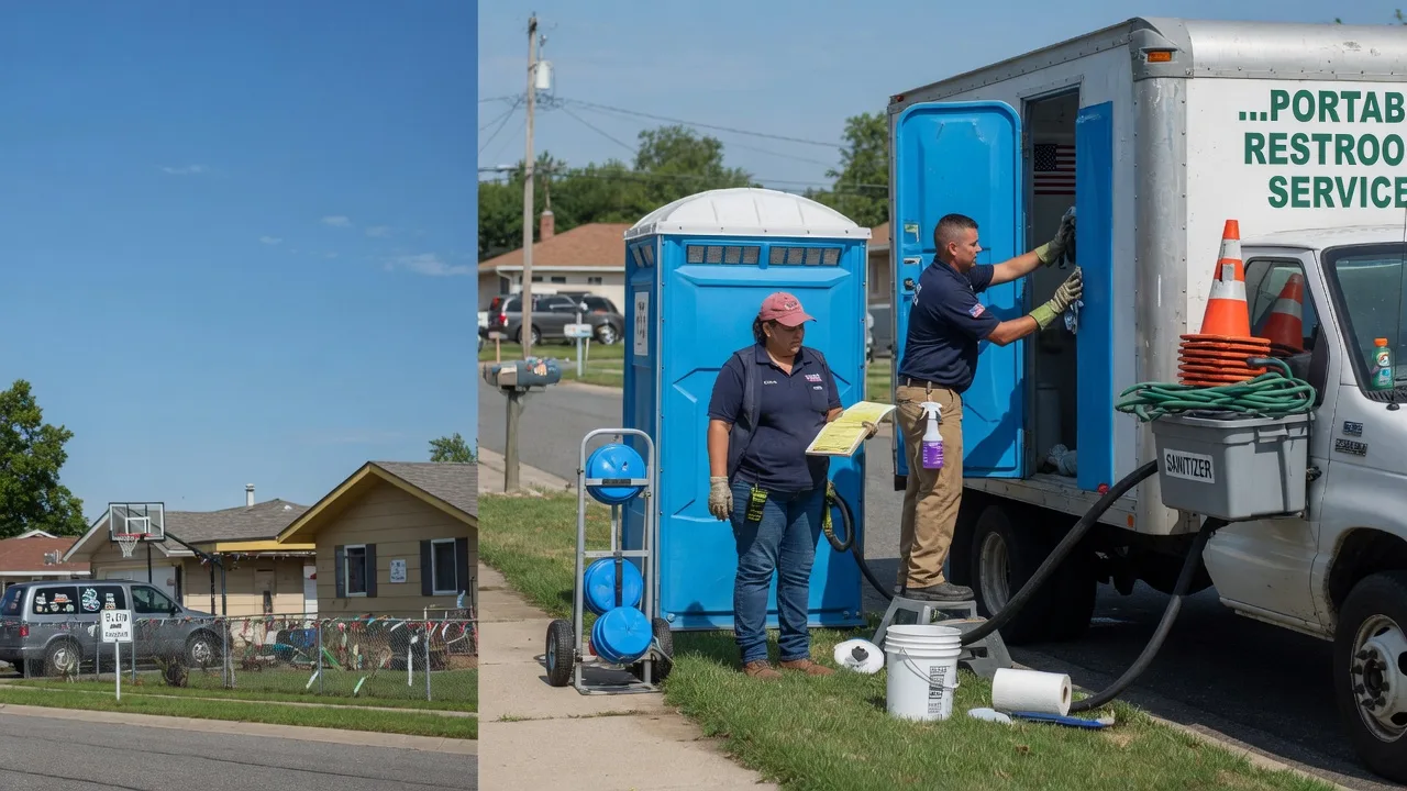 Portable Toilet Rental in Shidler, OK near me